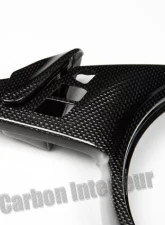 DB Carbon Cover on Steering Wheel/Surround for Airbag w/Tiptronic Switches R + L Multifunction Porsche 987.2 Boxster | Boxster S 2009-2012                                     - 418BO2-0001 - Image 3