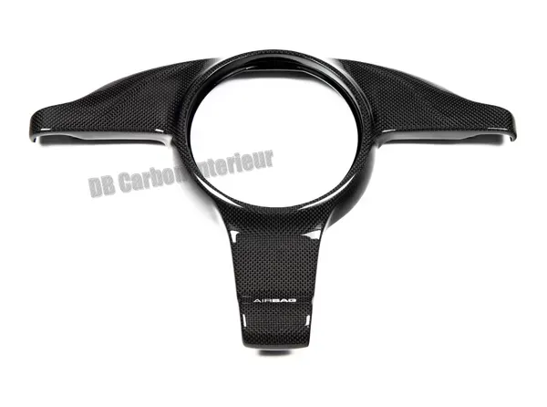 DB Carbon Cover on Steering Wheel/Surround for Airbag, for Manual Transmission Porsche 991 Carrera/S/4/4S/GTS 2012-2015 - 426CA3-0002