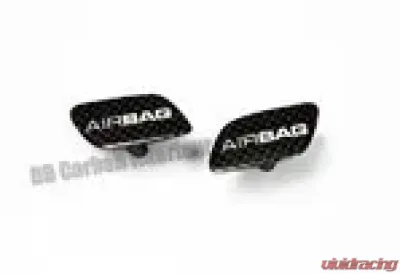 DB Carbon Airbag Emblem Door Panel R + L Porsche 987.2 Spyder 2010-2012 - 737SY-0001