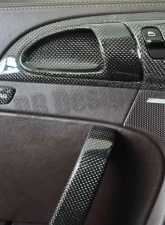 DB Carbon Airbag Emblem Door Panel R + L Porsche 987.2 Spyder 2010-2012                                     - 737SY-0001 - Image 3