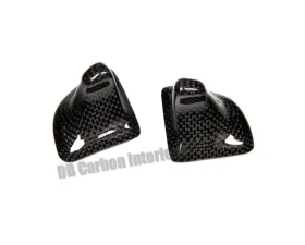 DB Carbon Rear Seat Handles R + L Porsche 997.2 Carrera 2009-2011