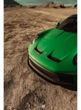 DB Carbon Rear Bumper Panel w/Exhaust Surround Porsche 992 GT3 | Touring 2022+                                     - 1831-0001 - Image 9