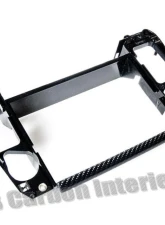 DB Carbon 106e-0001 Holder/Support for the Upper Center Console Onepart - Carbon Black | Gloss Finish Porsche 996 Turbo 2001-2005                                     - 106e-0001 - Image 2