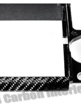 DB Carbon 106e-0001 Holder/Support for the Upper Center Console Onepart - Carbon Black | Gloss Finish Porsche 996 Turbo 2001-2005                                     - 106e-0001 - Image 3