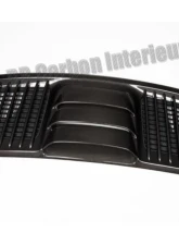 DB Carbon Engine Lid Grill Panel - Carbon Black | Matte Finish Porsche 991.2 Turbo | Turbo S 2016-2019                                     - 1551-0002 - Image 4