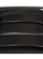 DB Carbon Engine Lid Grill Panel - Carbon Black | Matte Finish Porsche 991.2 Turbo | Turbo S 2016-2019                                     - 1551-0002 - Image 3