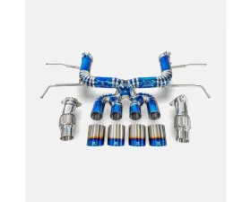 Ryft Titanium Race Non-valved Exhaust System Chevrolet C8 Z51 2020-2025