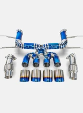 Ryft Titanium Race Non-valved Exhaust System Chevrolet C8 Z51 2020-2025                                     - 24-40-5001 - Image 2