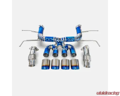 Ryft Titanium Race Non-valved Exhaust System Chevrolet C8 Z51 2020-2025 - 24-40-5001