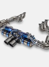 Ryft Titanium Performance Exhaust w/ Burnt Tips Porsche 992 GT3 & GT3RS 2023+                                     - 32-40-0004 - Image 4