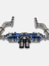 Ryft Titanium Performance Exhaust w/ Burnt Tips Porsche 992 GT3 & GT3RS 2023+                                     - 32-40-0004 - Image 2