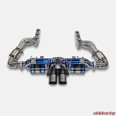 Ryft Titanium Performance Exhaust w/ Burnt Tips Porsche 992 GT3 & GT3RS 2023+ - 32-40-0004
