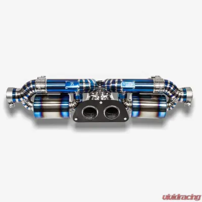 Ryft Titanium Performance Exhaust w/ Burnt Tips Porsche 992 GT3 & GT3RS 2023+ - 32-40-0004