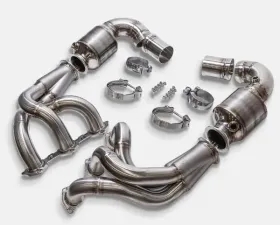 Ryft Hybrid Inconel Stainless Long Tube Headers w/ HJS 200 Sport Cats