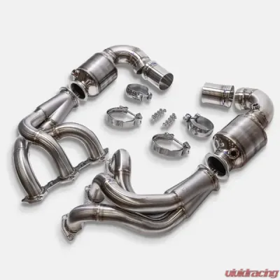 Ryft Hybrid Inconel Stainless Long Tube Headers w/ HJS 200 Sport Cats - 32-40-9001