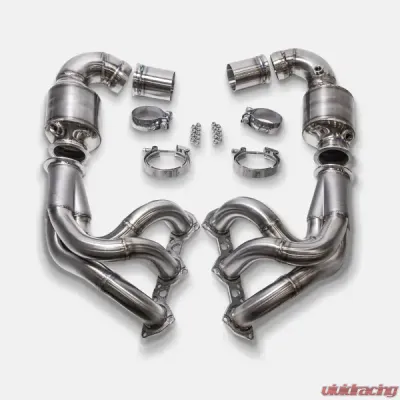 Ryft Hybrid Inconel Stainless Long Tube Headers w/ HJS 200 Sport Cats - 32-40-9001