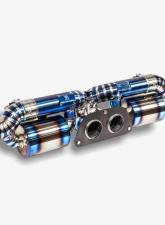 Ryft Titanium Cat-Back Exhaust w/ Valve + Black Tips                                     - RTI-PORS-92GT3-PE - Image 2