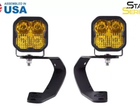 Diode Dynamics Ditch Light Kit SS3 Sport Yellow Combo Toyota 4Runner 2010-2023