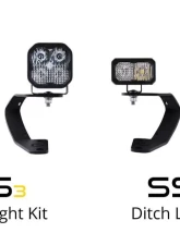 Diode Dynamics C2 2.0 LED Ditch Light Kit Sport White Combo/Driving Toyota 4Runner 2010-2024                                     - DD6750 - Image 3