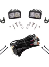 Diode Dynamics C2 2.0 LED Ditch Light Kit Sport White Combo/Driving Toyota 4Runner 2010-2024                                     - DD6750 - Image 2
