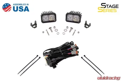 Diode Dynamics C2 2.0 LED Ditch Light Kit Sport White Combo/Driving Toyota 4Runner 2010-2024 - DD6750