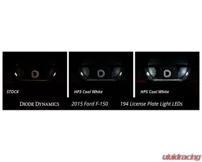 Diode Dynamics 194 HPS LED Natural White Short (PAIR) Ford?F-150 2018-2022 - DD0335P