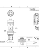 Diode Dynamics 7443 XPR LED Cool White (SINGLE)                                     - DD0386S - Image 4
