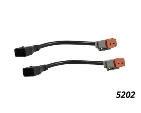 Diode Dynamics 5202 DT 2-Pin Adapter Wires (PAIR)