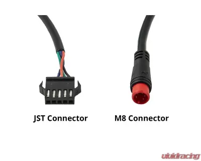 Diode Dynamics JST Female to M8 Male Adapters (PAIR) - DD4081