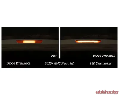 Diode Dynamics LED Sequential Side Markers - Amber GMC Sierra 2020-2021 - DD5151