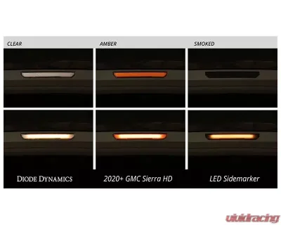 Diode Dynamics LED Sequential Side Markers - Amber GMC Sierra 2020-2021 - DD5151