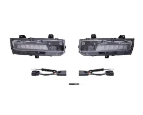 Diode Dynamics Elite Series Combination Fog Lamp Cool White (Pair) Ford Mustang 2018-2023