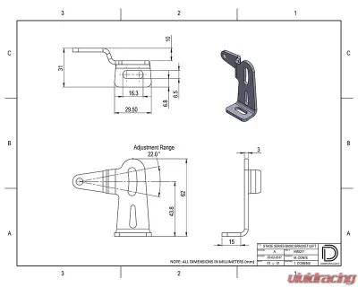 Diode Dynamics Stage Series Light Bar Universal Bracket Kit - DD6028