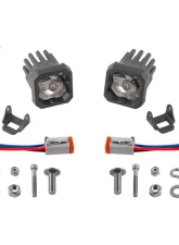 Diode Dynamics Stage Series C1 LED Pod Pro White Flood Standard RBL (PAIR)                                     - DD6461P - Image 6