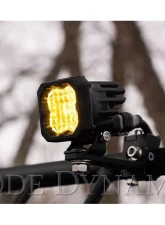 Diode Dynamics Stage Series C1 LED Pod Pro Yellow Flood Standard ABL (SINGLE)                                     - DD6463S - Image 3