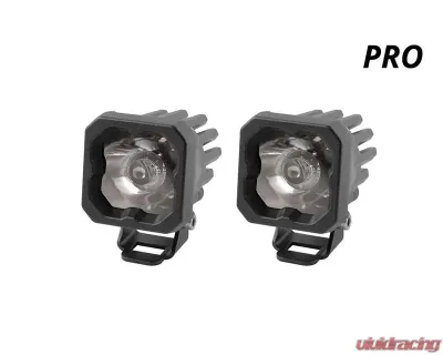 Diode Dynamics Stage Series C1 LED Pod Pro White Flood Standard RBL (PAIR) - DD6461P