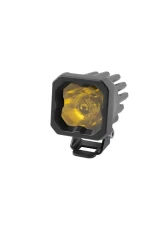 Diode Dynamics Stage Series C1 LED Pod Pro Yellow Flood Standard ABL (SINGLE)                                     - DD6463S - Image 2