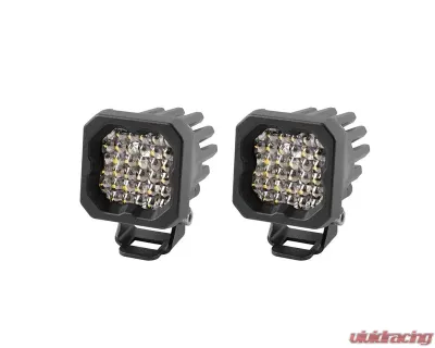 Diode Dynamics Stage Series C1 LED Pod Pro White Flood Standard RBL (PAIR) - DD6461P