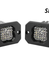 Diode Dynamics Stage Series C1 LED Pod Sport White Flood Flush ABL (PAIR)                                     - DD6470P - Image 2