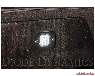 Diode Dynamics Stage Series C1 LED Pod Pro White Flood Flush RBL (SINGLE) - DD6476S