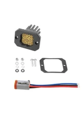 Diode Dynamics Stage Series C1 LED Pod Pro Yellow Flood Flush ABL (SINGLE)                                     - DD6478S - Image 5