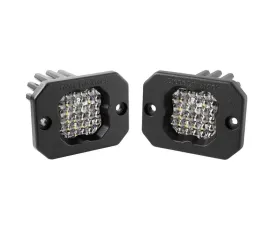 Diode Dynamics Stage Series C1 LED Pod Pro White Flood Flush ABL (PAIR)
