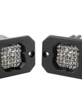 Diode Dynamics Stage Series C1 LED Pod Pro White Flood Flush ABL (PAIR)                                     - DD6475P - Image 8