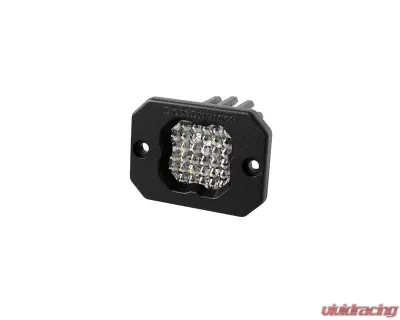 Diode Dynamics Stage Series C1 LED Pod Pro White Flood Flush RBL (SINGLE) - DD6476S