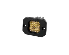 Diode Dynamics Stage Series C1 LED Pod Pro Yellow Flood Flush ABL (SINGLE)