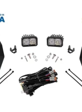Diode Dynamics Stage Series 2" LED Ditch Light Kit Pro White Combo Ford F-150  | Raptor 2015-2020                                     - DD6573 - Image 11