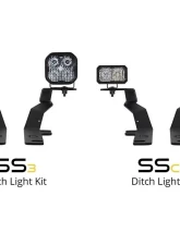 Diode Dynamics Stage Series 2" LED Ditch Light Kit Pro White Combo Ford F-150  | Raptor 2015-2020                                     - DD6573 - Image 8