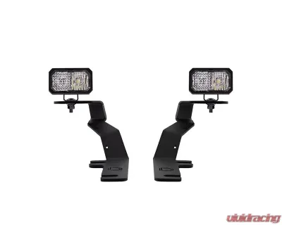 Diode Dynamics Stage Series 2" LED Ditch Light Kit Pro White Combo Ford F-150  | Raptor 2015-2020 - DD6573