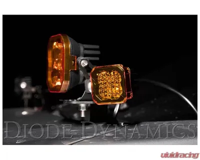 Diode Dynamics Stage Series C1 LED Pod Cover Yellow (ONE) - DD6605