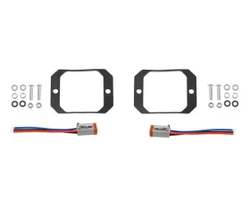 Diode Dynamics Stage Series C1 Flush Mount Mounting Kit (PAIR)